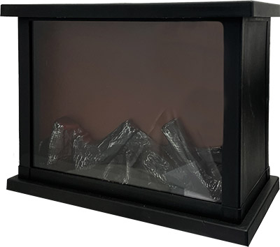 PowerDel  LED Flame-effect Fireplace Display