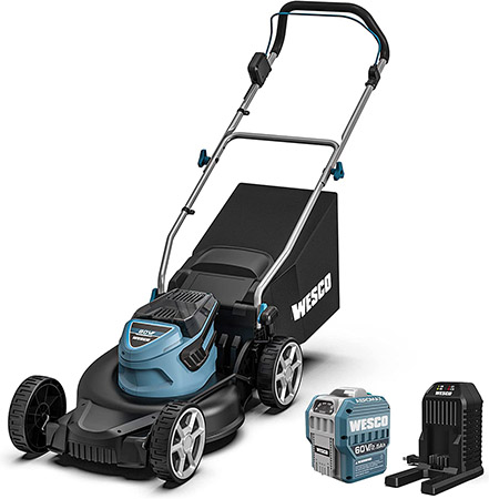 Wesco® WS8703U 60 Volt Cordless Lawn Mower