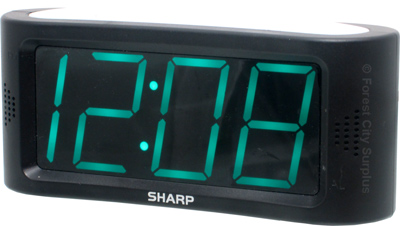 Sharp  Digital Alarm Clock