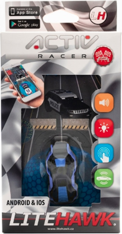 LiteHawk® ACTIV RACER Mini-arcade Smartphone Game