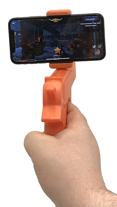 Augmented Reality 3D Gaming Gun