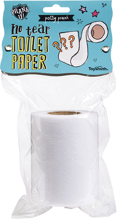 Prank U!  No-tear Toilet Paper