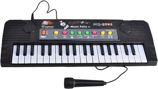 MQ-3701 Electric Keyboard Piano with Mic