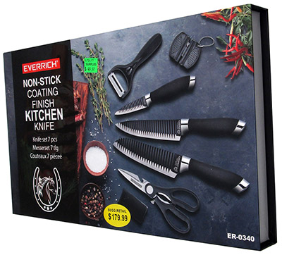 Assorted 6 or 7 Piece Cutlery Sets