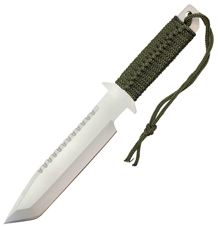11 Inch Hunting Knife with Fire Starter