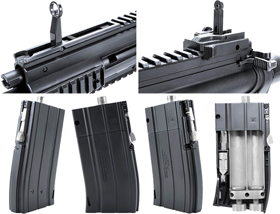 H&K HK416 0.177 Steel BB Air Rifle with Retractable Stock