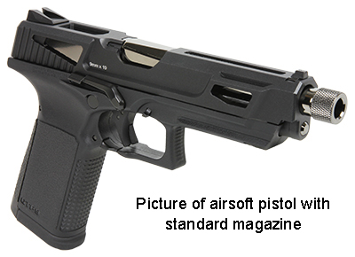 G and G® GTP9 MS GBB Airsoft Pistol with Blowback