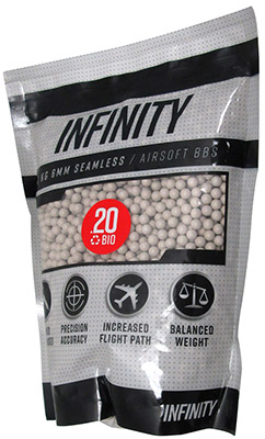Infinity® 5000 Biodegradable 0.20 gram Airsoft BBs