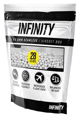 Infinity  0.28g Biodegradable Airsoft BBs 1KG (3500ct)