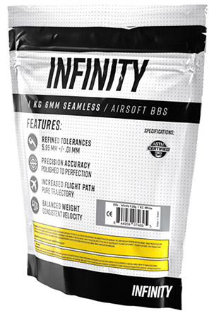 Infinity  0.28g Biodegradable Airsoft BBs 1KG (3500ct)