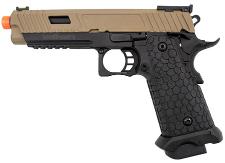Valken® HI-CAPA CO2-Powered Airsoft Pistol with Blowback