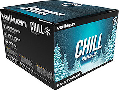 Valken® Chill™ 2000 Count Cold-weather Paintballs