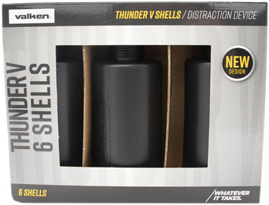 Valken  Canada Thunder V2 CO2 Flashbang Grenade Cylinder B Shells 6-pack