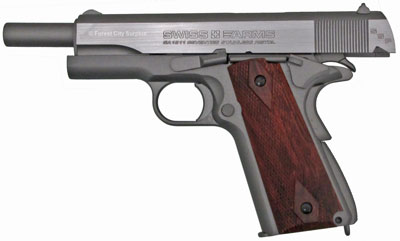 Swiss Arms SA 1911 SSP .177 Calibre Steel BB Air Pistol with Blowback