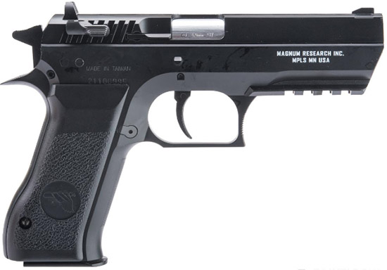 Magnum Research  Baby Desert Eagle Black 4.5mm Steel BB Air Pistol
