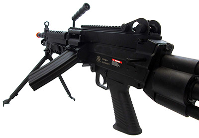 Cybergun  M249 Para Featherweight Airsoft Light Machine Gun