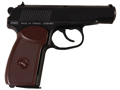 KWC® Makarov PM Steel BB Pistol with Blowback