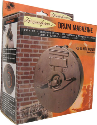 Airsoft Tommy Gun Drum Magazines