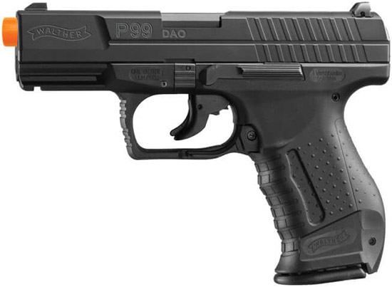 Walther P99 DAO CO2-powered Airsoft Pistol with Blow Back