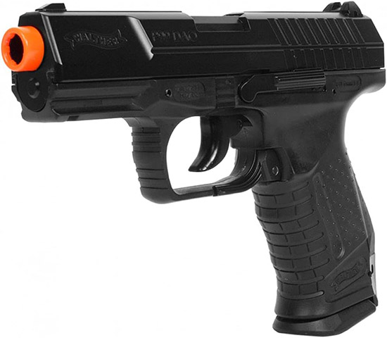 Walther P99 DAO CO2-powered Airsoft Pistol with Blow Back