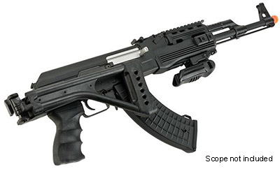 Matrix  AK-47 RIS Special Forces Airsoft AEG Rifle w/ Skeleton Side-folding Stock