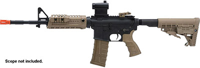 King Arms  Dark Earth M4 CQB Airsoft Rifle