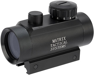 Matrix  1x30 Military Style Illuminated Red/Green Dot Sight Scope