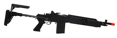 CYMA® Full Metal M14 EBR Designated Marksman Airsoft Sniper Rifle 