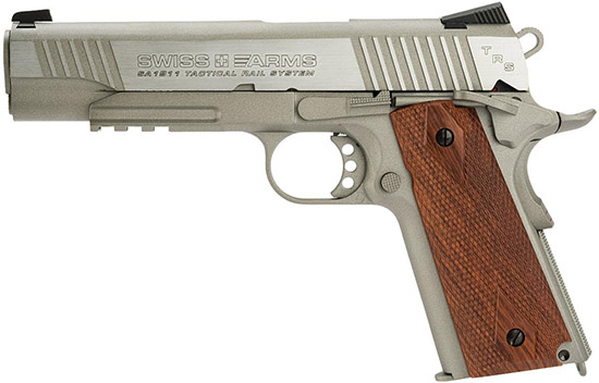 Swiss Arms SA 1911 MRP .177 Calibre Steel BB CO2 Gas Air Pistol with Blowback