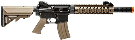 Lancer Tactical  9" M4 Airsoft AEG Rifle with Mock Suppressor