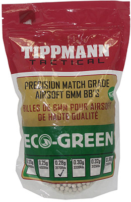 Tippmann  3570 0.28 gram Eco-Green Airsoft BBs