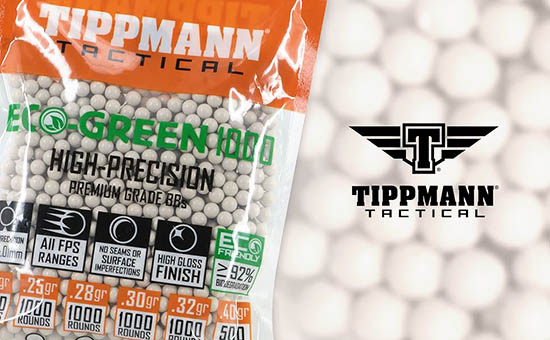 Tippmann ECO-Green Precision Match Grade 6mm 5000rds Airsoft BBs