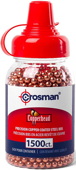 Crosman Copperhead™ 4.5 MM 1500ct. Steel BBs