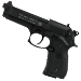 Umarex  Beretta  M92 FS Nickel-plated Pellet and Steel BB Handguns