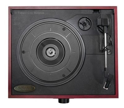 Pyle® PVNT7U Vintage Style Turntable with Vinyl-to-MP3 Recording