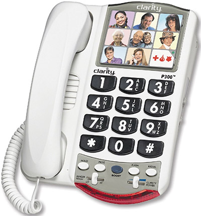 Clarity® P300 Amplified Big Button Phone