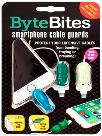 ByteBites™ 3-piece Smartphone Charging Cable Guards