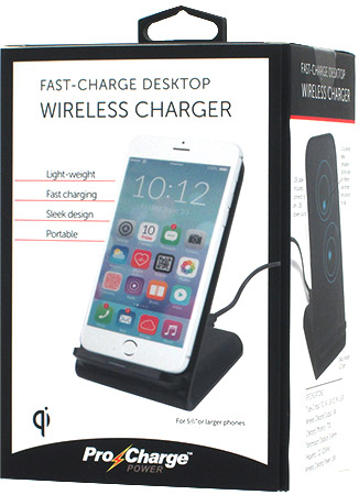 Procharge™ Fast-charge Desktop Wireless Smartphone Charger