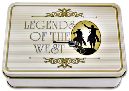 Legends of the West "Wild" Bill Hickok Gun and Bullet Knife Set