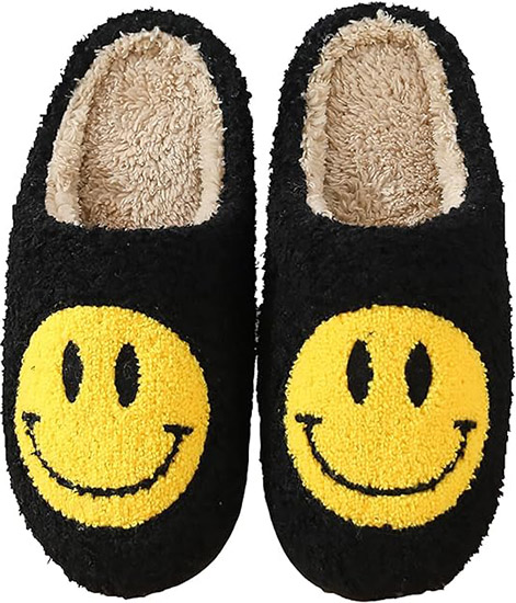 Smiley Face Unisex Slippers