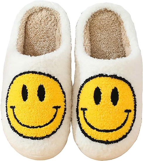 Smiley Face Unisex Slippers