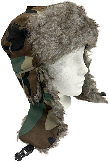 White Oaks Camouflage Trapper Hat