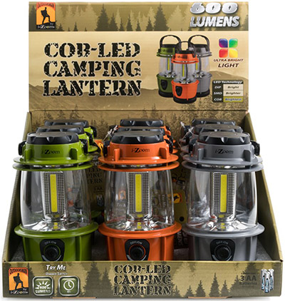 I-Zoom® 600 Lumen COB LED Camping Lantern