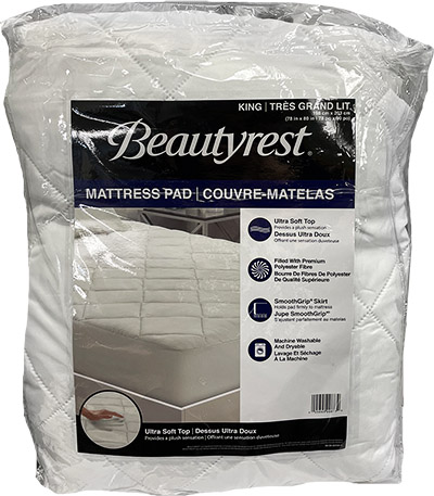 Beautyrest  Ultra-soft King-sized Mattress Pad