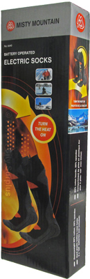 Misty Mountain® Battery Powered Heated Socks