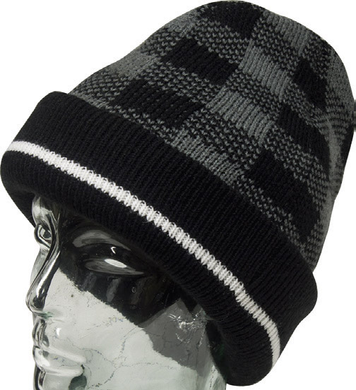 Misty Mountain 4-layer Checkered Toques