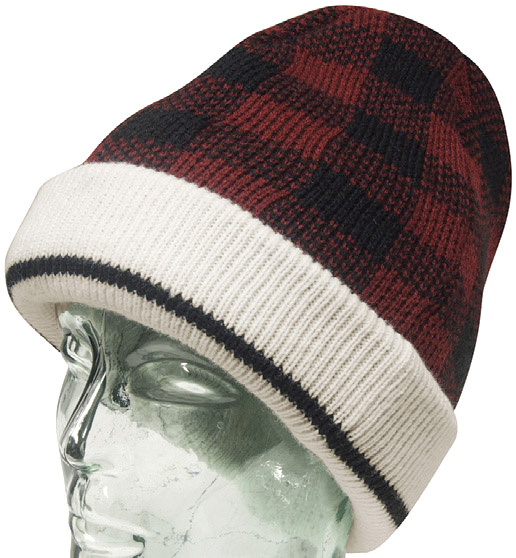 Misty Mountain 4-layer Checkered Toques