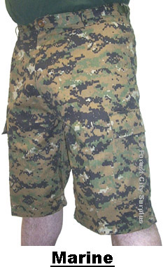 Digital Camouflage shorts