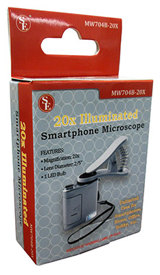 Illuminated Smartphone Microscope