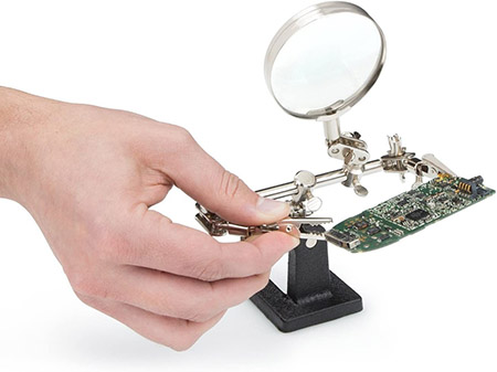 2.5" Helping Hand Magnifying Glass